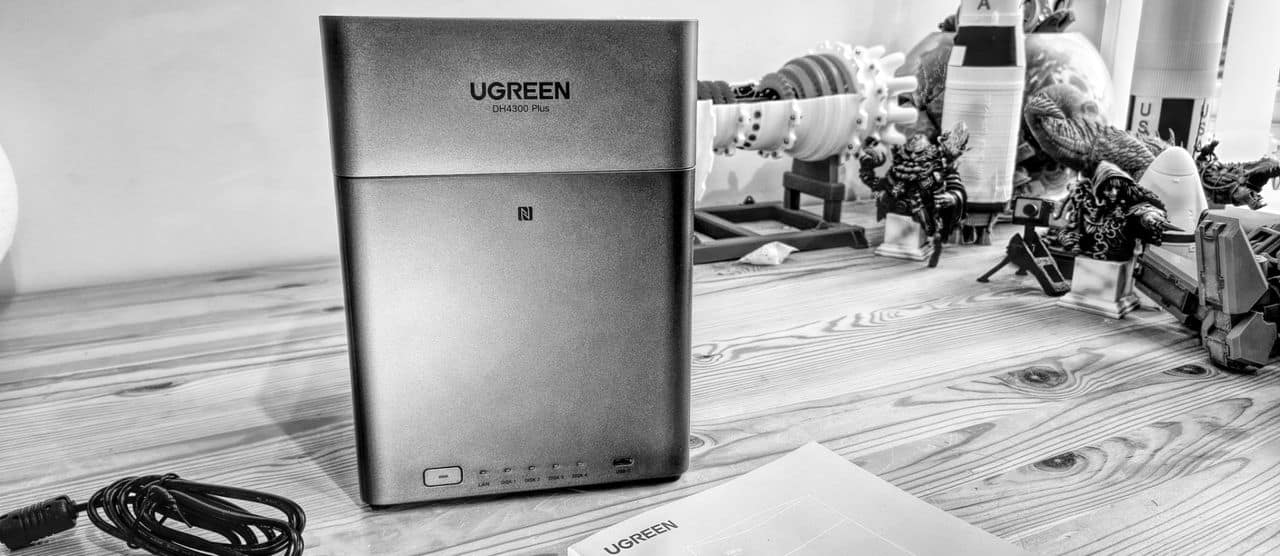 I reviewed the Ugreen NASync DH4300 Plus – and it may be basic but the price is great for homes and small businesses
