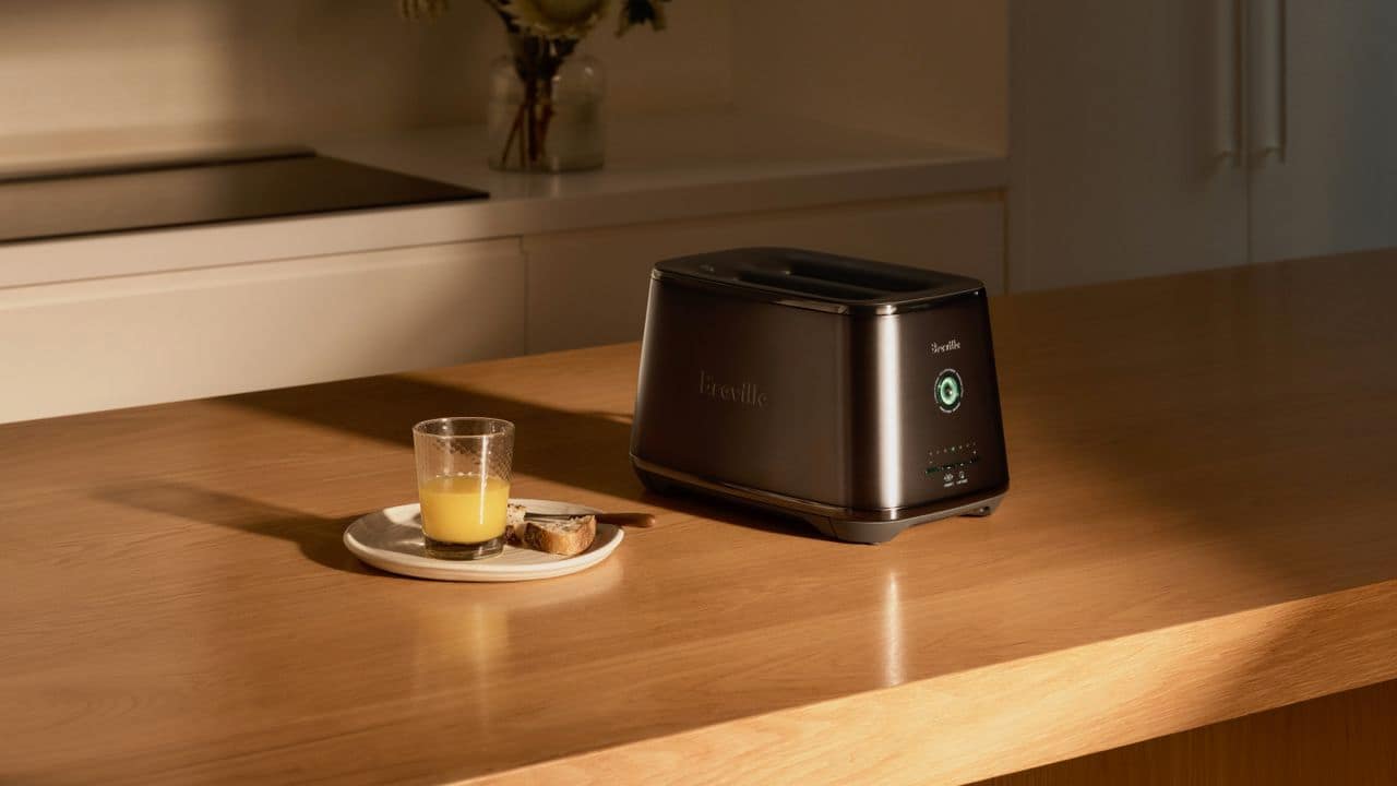 100 years after pop-up toasters debuted, Breville might finally have improved on the original design with the high-tech – and pricey – Eye Q
