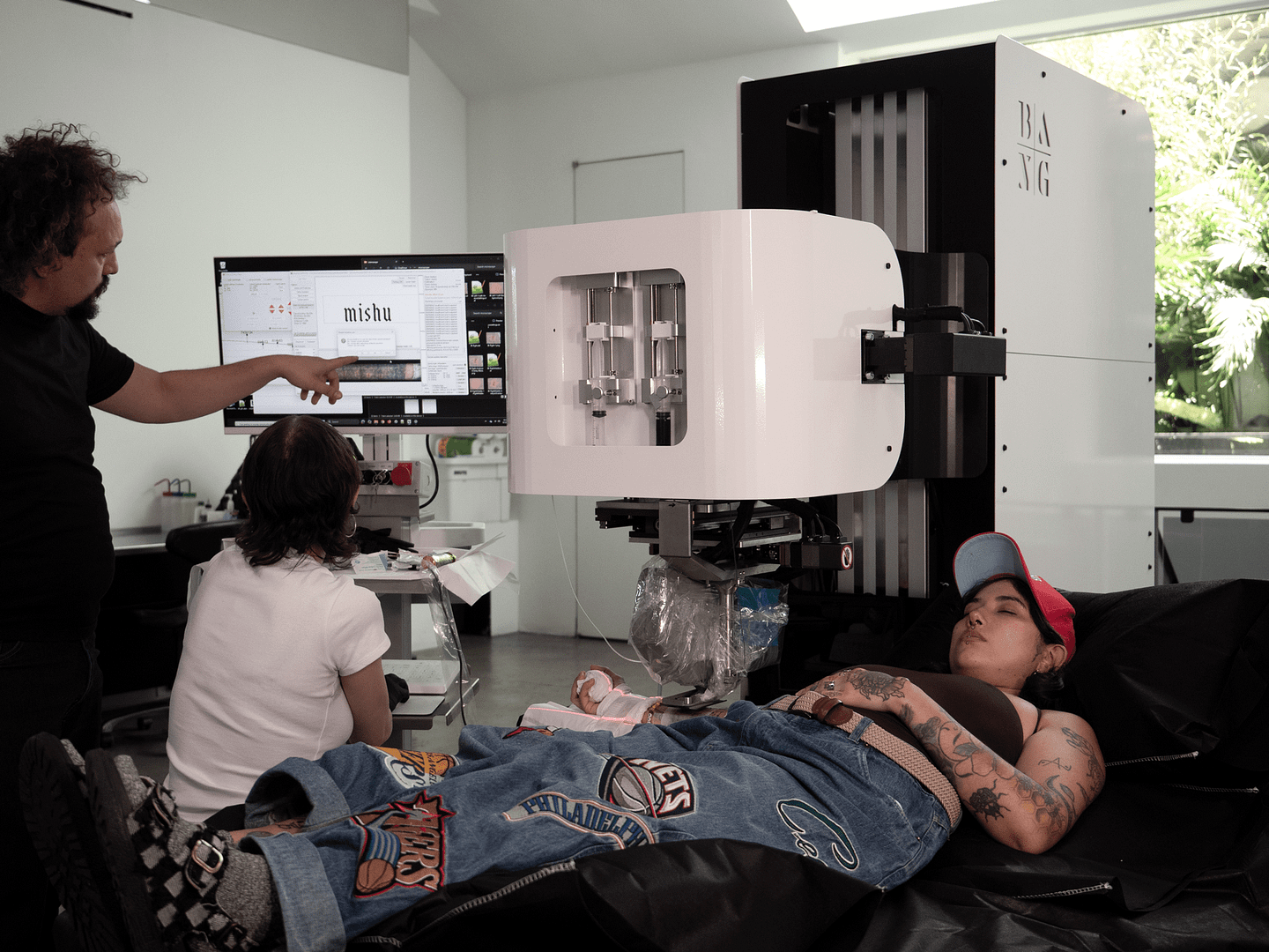 This is not a tattoo robot