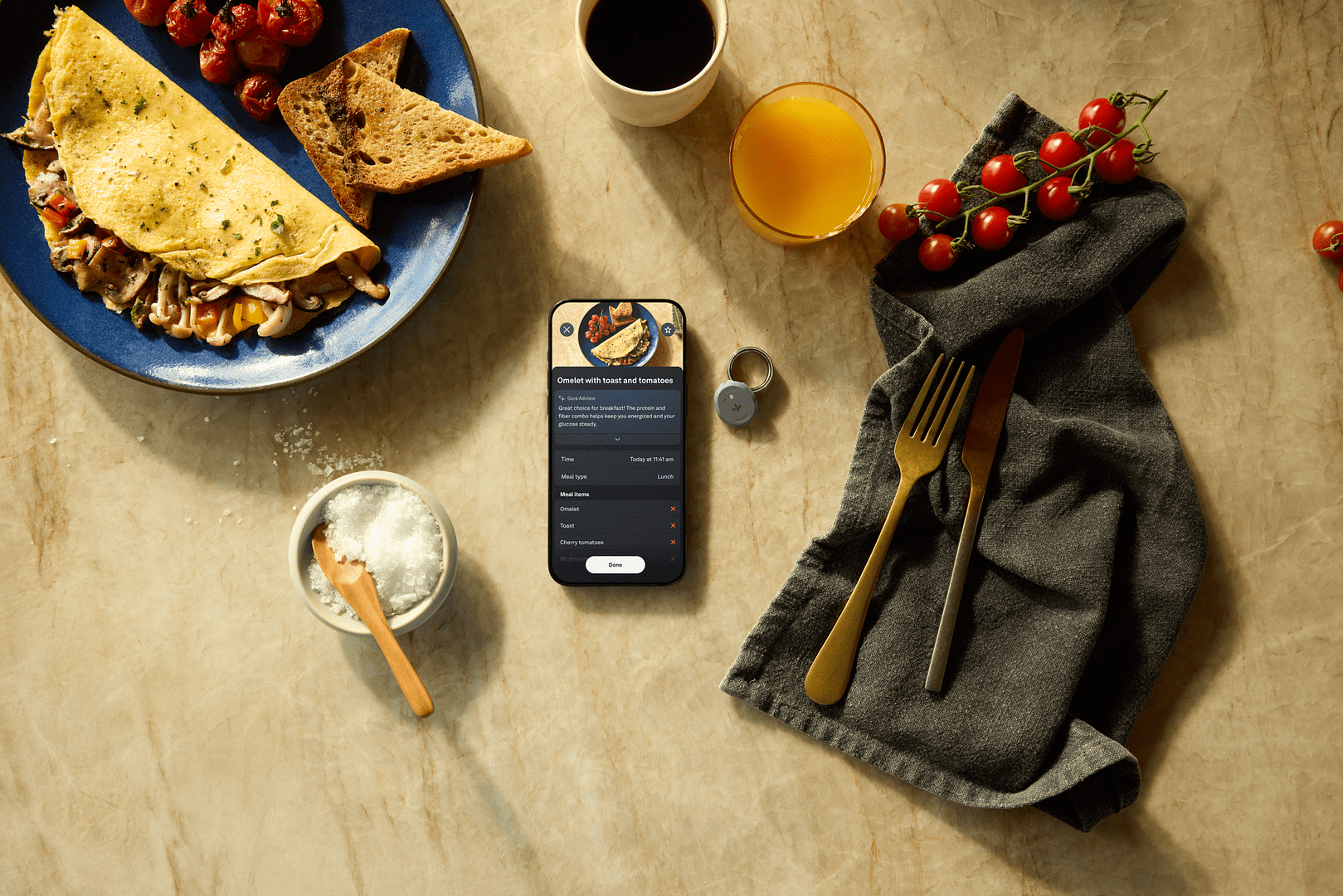 Oura adds AI-powered glucose tracking and meal logging