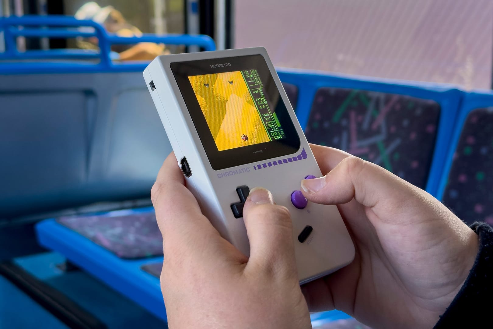 The ModRetro Chromatic Game Boy is now permanently back in stock