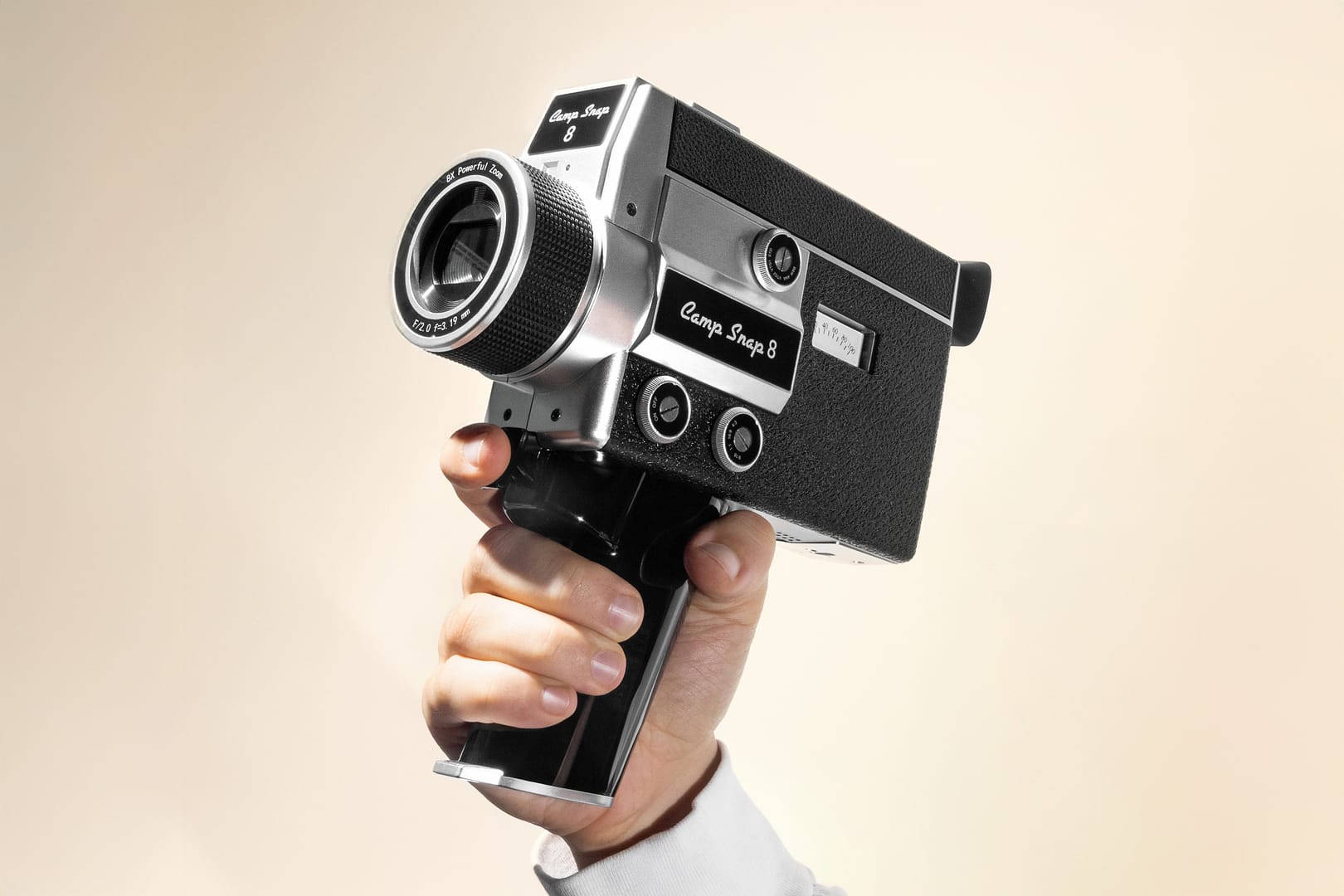 This retro camcorder upgrades Super 8 film cameras with modern conveniences